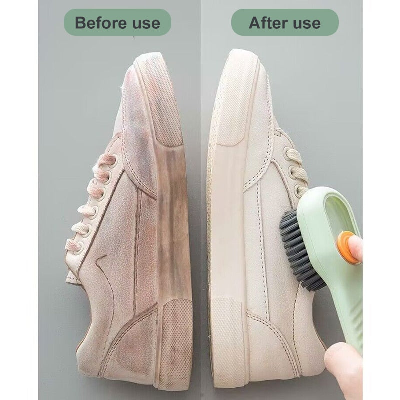 Shoes brush deep cleaning clothes soft bristles brush