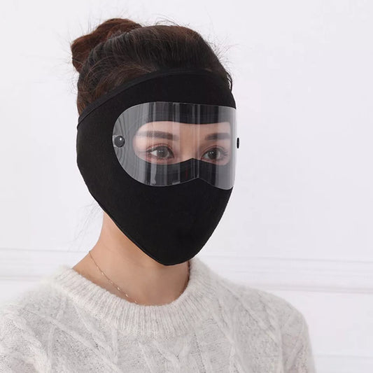 Windproof Winter Full Face Mask with Anti-Dust &amp; Fog Goggles - Revolveware